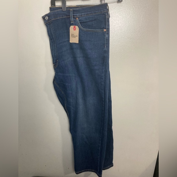 Levi’s 502 regular taper leg stretch jeans. 52x30 - Picture 7 of 7